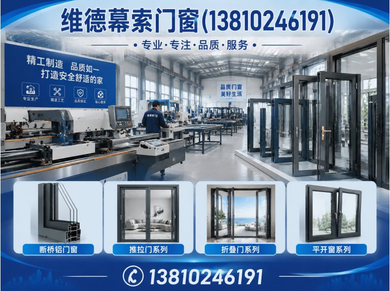 红桥区维德幕索门窗展示图